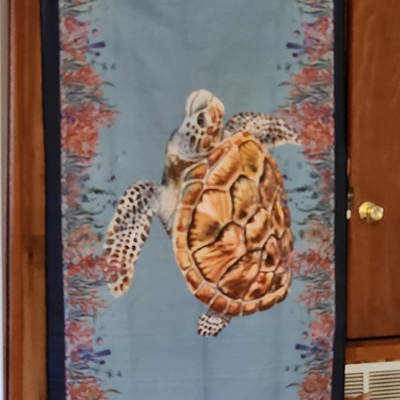 🐬Green💎 turtle beach ocean towel🐬💎 - Picture 6 of 8